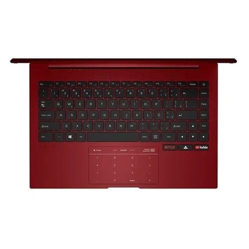 Notebook Positivo Motion Plus Vermelho Q464B - Intel Atom...