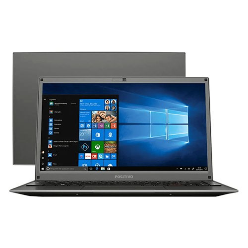 Notebook 10 Polegadas Notebook Positivo Motion - Intel Celeron N4000 - RAM 4GB...