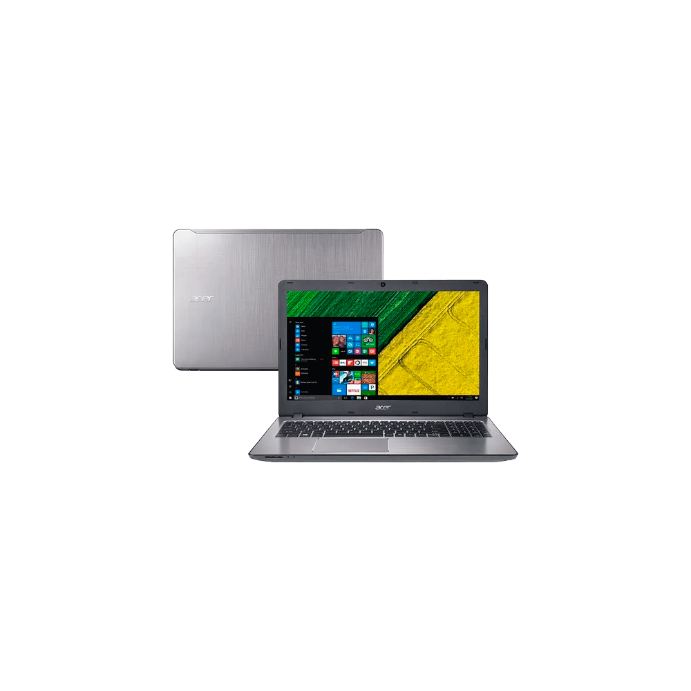 Notebook Acer F5-573G-519X - Prata - Intel Core i5 - RAM 8GB - HD 2TB - Tela 15.6" - Windows 10