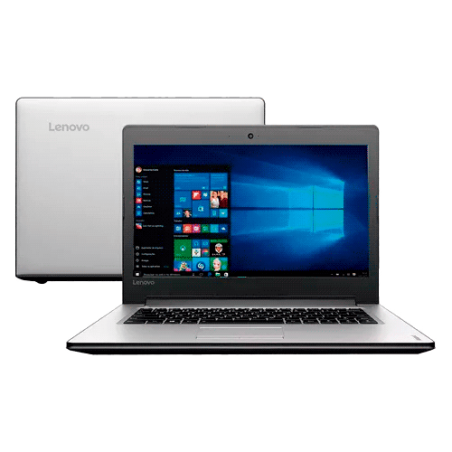 Notebook Lenovo G40-70 80GA000BBR - Prata - Intel Core i5-4200U - RAM 4GB - HD 1TB - Tela 14" - Windows 8