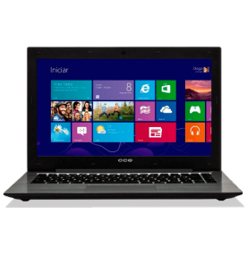 Notebook CCE Ultra Thin T745 - Intel Core i7-3517U - HD 500GB - RAM 4GB - LED 14" - Windows 8 - Prata
