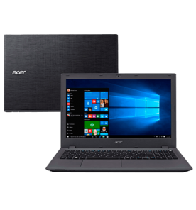 Notebook Acer E5-573-541L - Intel Core i5-5200U - RAM 4GB - HD 1TB - Tela LED 15,6" - Windows 10 - Grafite