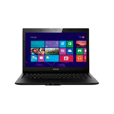 Notebook CCE F40-30-4030CCE002 - Intel Celeron N2830 - RAM 4GB - HD 500GB - LED 14" - Windows 8.1