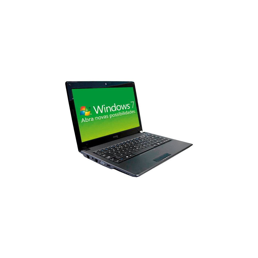 Notebook CCE WINBPS2 Intel Pentium T4300 RAM 2GB HD 200GB Tel 