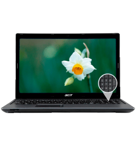 Notebook Acer AS5733-6668 Intel Core i3-380M - RAM 2GB - HD 320GB - 15.6'' Windows 7 Home Basic