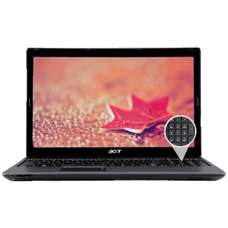 Notebook Acer AS5733-6432 Intel Core i5 - RAM 2GB - HD 500GB - 15.6'' Windows 7 Home Basic