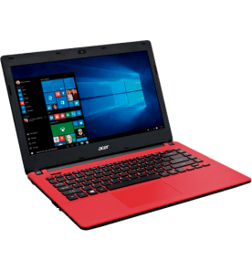 Notebook Acer ES1-431-C3W6 Vermelho - Dual Core - RAM 2GB - SSD 32GB - LED 14" - Windows 10