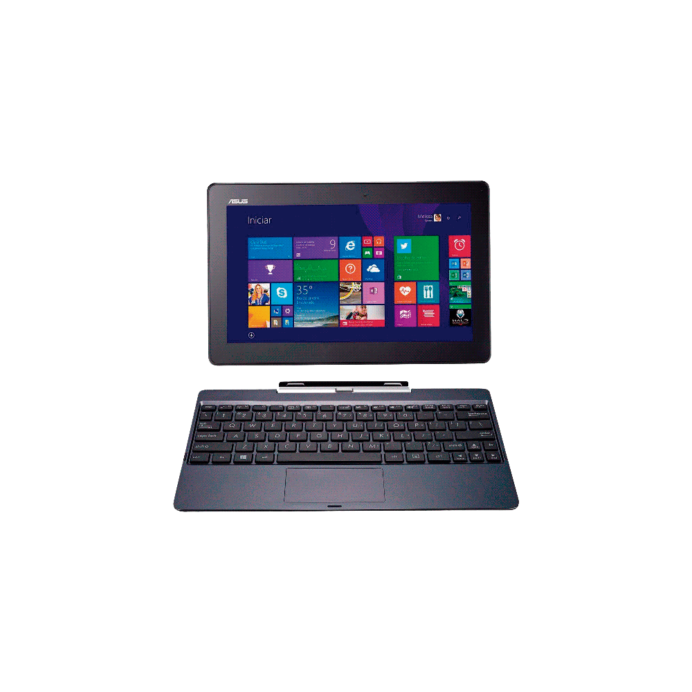 Notebook 2 em 1 Asus T100TA-DK089B Transformer Book - Quad Core - RAM...