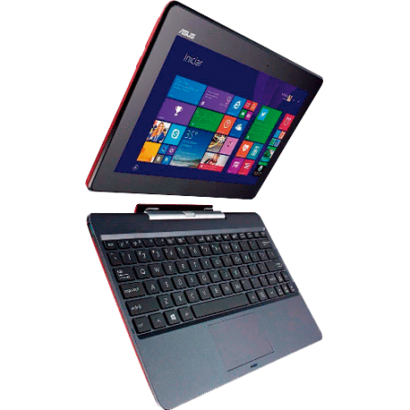 Notebook 2 em 1 Asus T100TA-DK089B Transformer Book - Quad Core - RAM 2GB - HD 500GB - LED 10" Touchscreen - Windows 8.1