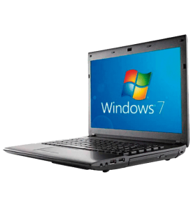 Notebook CCE I30S - Intel Atom Dual Core D2500 - RAM 2GB - HD 320GB - Tela 14" - Windows 7 Starter - Preto