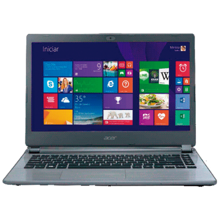 Notebook Acer V5-472-6_BR826 - Intel Core i3-3217U - RAM 2GB - HD 500GB - LED 14" - Windows 8.1.