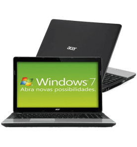 Notebook Acer E1-531-2606 - Dual Core CMB820 - Ram 2GB - HD 320GB - Tela 15.6" - Windows 7 Starter