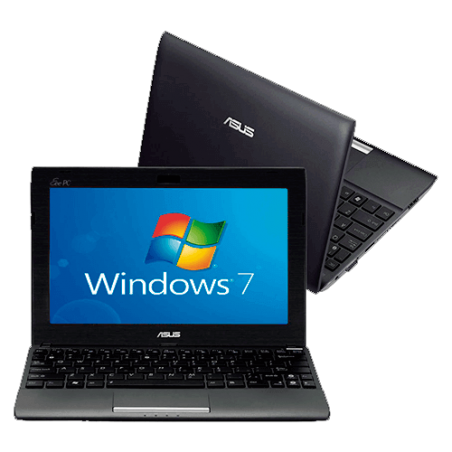 Netbook Asus 1025C-GRY059S - Intel Atom Dual Core N2600 - RAM 2GB - HD 500GB - Tela LED de 10.1'' - Cinza - Windows 7 Starter 
