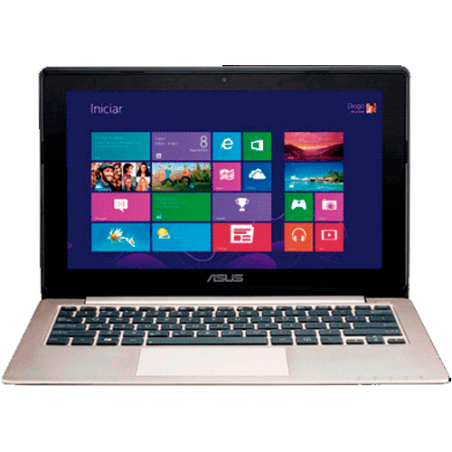 Notebook Asus Vivobook X202E-CT132H - Intel Core i3-3217U - RAM 4GB - HD 500GB - Tela LED de 11.6'' - Touchscreen - Windows 8