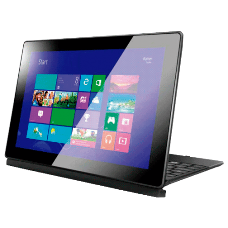 Notebook 2 em 1 CCE F10-30 - Tela de 10.1" Touchscreen - Intel Atom Z3735G - RAM 1GB - 16GB - Windows 8.1 - Preto