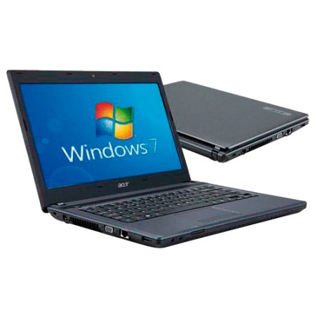 Notebook Acer AS4739-6864 - Intel Core i3 - 14'' - RAM 2GB - HD 500GB - Windows 7 Home Basic