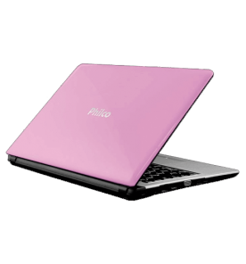 Notebook Philco 14H-R123WS - Rosa - Intel Atom D2500 - RAM 2GB - HD 320GB - Tela 14" - Windows 7 Starter
