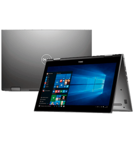 Notebook Ultrafino 2 em 1 Dell Inspiron 15 5000 - Intel Core i7-7500U - RAM 8GB - HD 1TB - Tela 15" - Windows 10