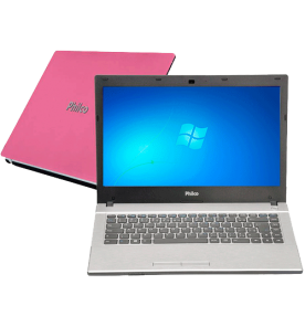Notebook Philco 14G-R144WB-B - Dual Core- RAM 4GB - HD 500GB - Rosa - Windows 7 Home Basic