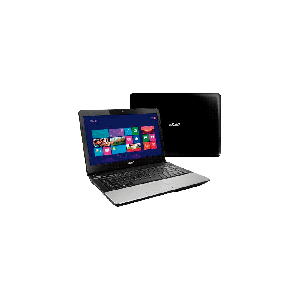 Notebook Acer E1-530-2_BR800 - Intel Celeron 1017U - RAM 4GB - HD 320GB - LED 15.6" - Windows 8.1