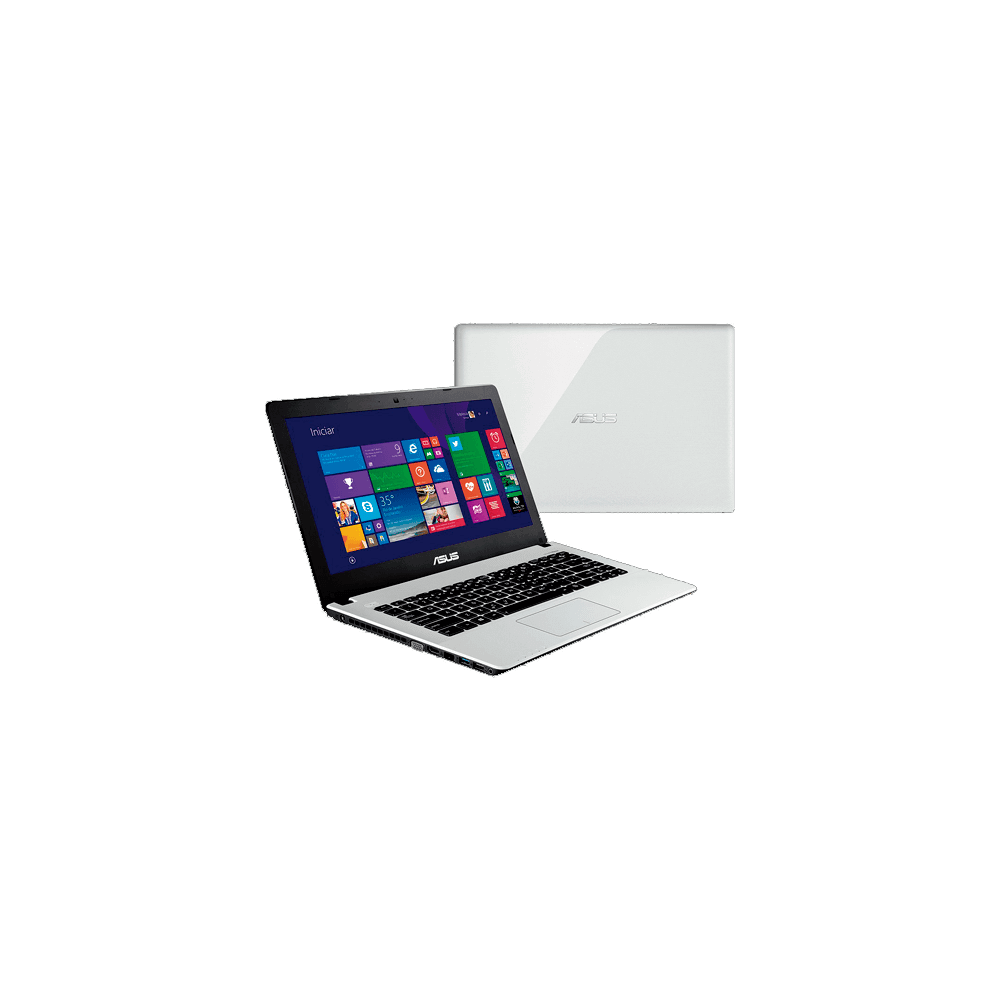 Notebook Asus Branco X450CA-BRAL-WX144H - HD 500GB - RAM 4GB