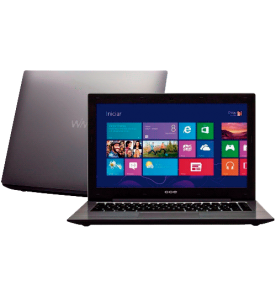 Notebook CCE Ultra Thin S345 - Intel Core i3-3217U - HD 500GB - RAM 4GB - LED 13,3" - Windows 8