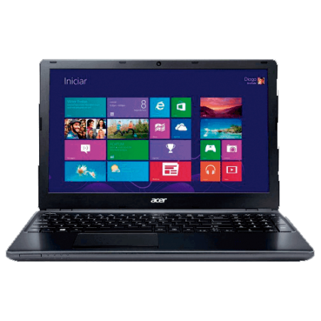 Notebook Acer E1-522-5-BR684 Preto - RAM 4GB - HD 500GB - AMD A4-5000 - LED 15.6" - Windows 8