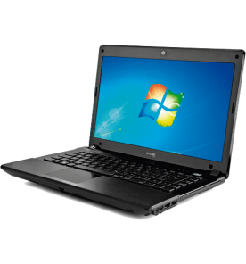 Notebook CCE X30S - Dual Core - RAM 2GB - HD 320GB - LED 14" - Windows 7 Starter