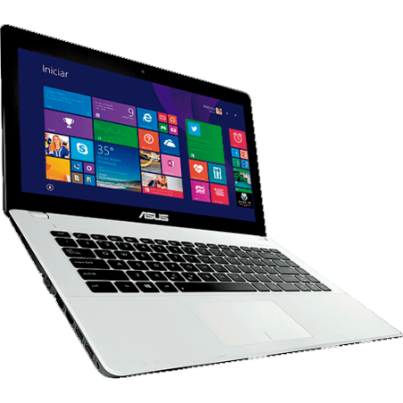Notebook Asus X451CA-BRAL-VX125H Branco - Intel Core i3-2375M - RAM 4GB - HD 500GB - Tela LED 14" - Windows 8
