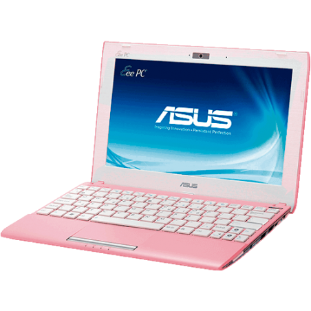 Netbook Asus 1025C-PIK036S - Intel Dual Core N2600 - RAM 2GB - HD 500GB - Tela LED de 10.1'' - Rosa - Windows 7 Starter