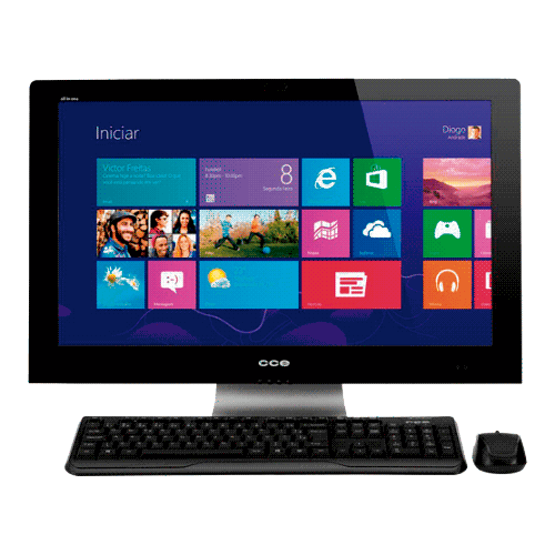 Computador CCE All in One SOLOA45 - Intel Celeron 847-...