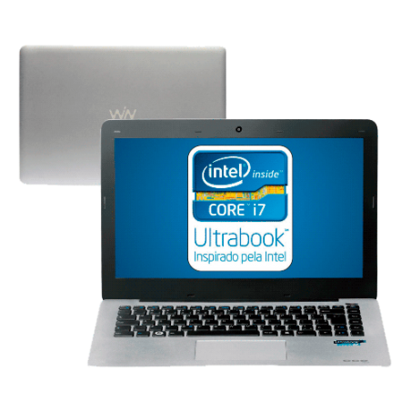 Ultrabook CCE F7 - Intel Core i7-3517U - HD 500GB - RAM 4GB - LED 14" - HDMI - Windows 8