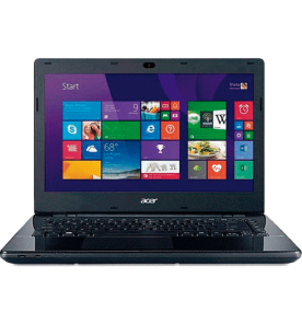Notebook Acer E5-471-30AQ - Intel Core i3-4005U - RAM 4GB - HD 500GB - Tela LED 14" - Windows 8.1 - Preto