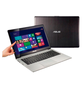 Notebook Asus Vivobook S400CA-CA078H - Intel Core i3-3217U - RAM 4GB - HD 500GB - LED 14" Touchscreen - Windows 8