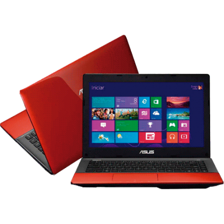 Notebook Asus K45A-VX142H - Intel Core i5-3210M - Vermelho - RAM 6GB - HD 500GB - LED 14" - Windows 8