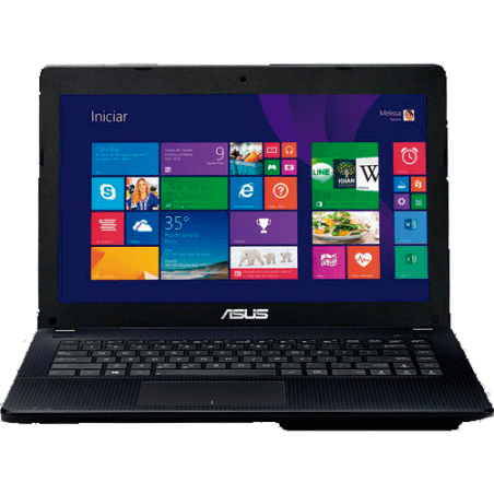 Notebook Asus X451CA-BRAL-VX155H - Intel Core i3-3217U - RAM 4GB - HD 500GB - Windows 8.1 - Tela LED 14" - Preto