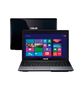 Notebook Asus X45U-VX040H - AMD Dual Core C-60 - RAM 4GB - HD 500GB - LED 14" - Windows 8