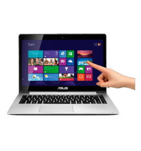 Notebook Ultrafino Asus S400CA-BRA-CA206H - RAM 4GB - HD 500GB - Intel Core i3-2375M - Touchscreen - LED 14" - Windows 8.