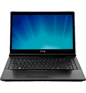 Notebook CCE Onix 545LE+ - Intel Core i5-2410M - RAM 4GB - HD 500GB - LED 14" - Linux - Preto