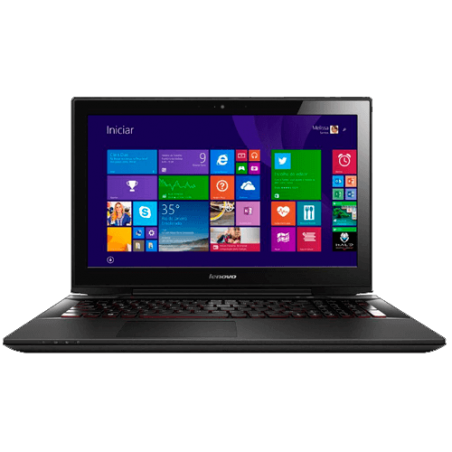 Notebook Lenovo Gamer Y50 70-59444684 - Intel Core i7-4720HQ - RAM 16GB - HD 1TB - Tela LED 15.6" - Windows 8.1 - Preto