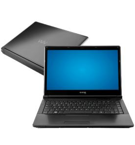 Notebook CCE 787P+ - Intel Core i7-2630QM - RAM 8GB - HD 750GB - Tela 14" - Windows 7 Home Premium - Preto