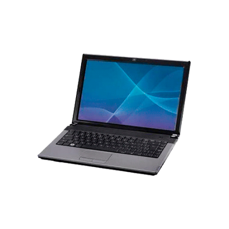 Notebook CCE ILP-232 - Intel Pentium Dual Core T3400 - RAM 2GB - HD 320GB - Tela 14.1" - Linux - Prata