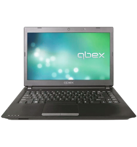 Notebook Qbex NOTAXH1668113 - Preto - AMD C60 - RAM 2GB - HD 320GB - Tela 14" - Linux