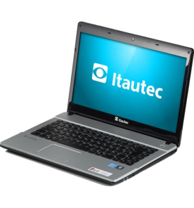 Notebook Itautec W7730 - Prata - Intel Core i3-2350M - RAM 2GB - HD 500GB - Tela 14" - Windows 7