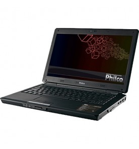 Notebook Philco PHN-14110 - Preto - Intel Core 2 Duo T5800 - RAM 2GB - HD 250GB - Tela 14" - Windows Vista