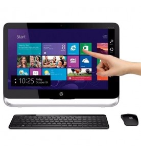 Computador All in One Touch HP Pavilion 23-P100BR - Preto - Intel