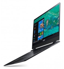 Notebook Acer Swift 7 SF714-51T-M4B3 - Preto - Intel Core i7-7Y75 - RAM 8GB - SSD 256GB - Tela 14" - Windows 10