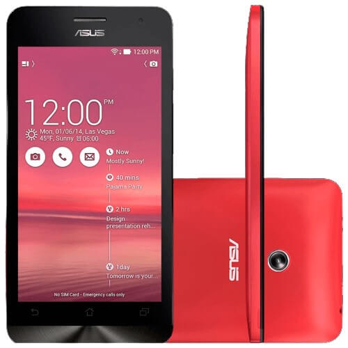 zenfone 5 vermelho preço