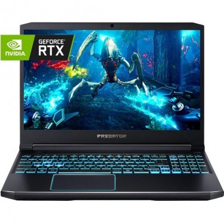 Notebook Gamer Acer Predator PH315-52-79VM - Core i7-9750H - RTX 2060 - RAM 16GB - SSD 256GB - Tela 15.6" - Endless OS
