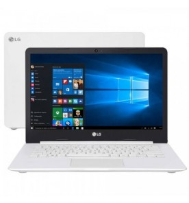 Notebook LG 14U380-L.BJ36P1 - Branco - Intel Celeron N4100 - RAM 4GB - HD 500GB - Tela 14" - Windows 10